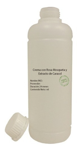 Crema Con Rosa Mosqueta Y Extracto De Caracol  250 Ml