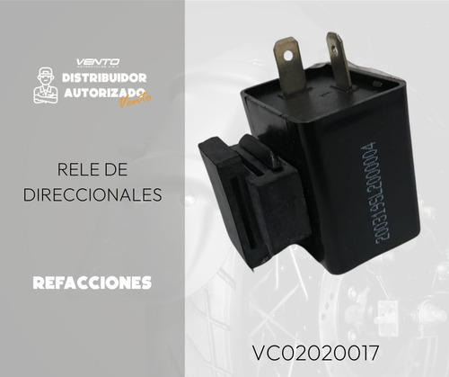 Vento Refacciones Rele Direccionales Gt 250 Vc02020017