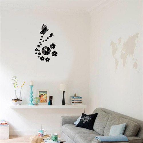 Adhesivo Decorativo De Pared Con Espejo Acrílico Extraíble E