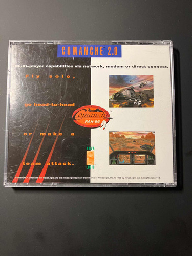 Juego Pc- Comanche 2.0 (cd-1995) (Usado)