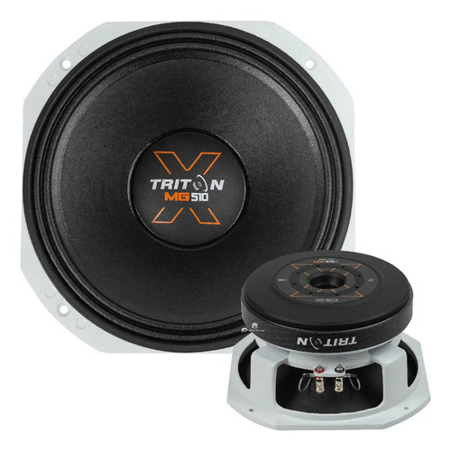 Alto Falante Triton Mg510x 10 800w 6 Som Automotivo Cor Preto