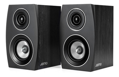 Caixa Bookshelf Concert C-91 Ii Preta Par - Jamo