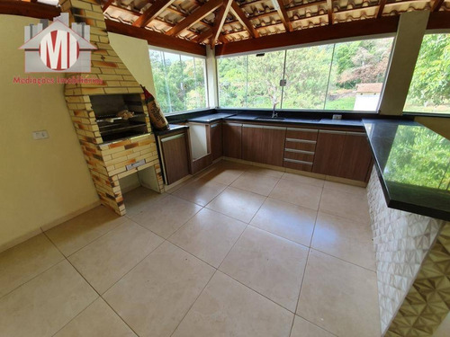 Linda Chácara Com Lago, Casa Nova, Arborizada, Lugar Maravilhoso Com 02 Dormitórios À Venda, 3000 M² Por R$ 400.000 - Zona Rural - Pinhalzinho/sp - Ch0578