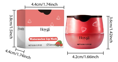 Máscara Labial De Melancia Máscara Labial De Melancia Hidrat