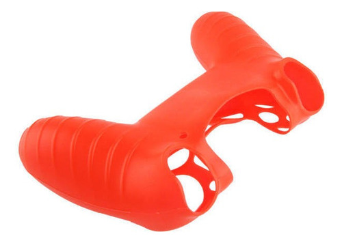 Protector De Silicona Compatible Con Control Ps4 / Rojo