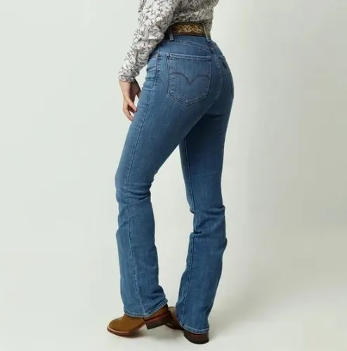 Género Endulzar Cabina Pantalon Para Dama Levis 725 High Rise Bootcut 28 | Meses sin intereses