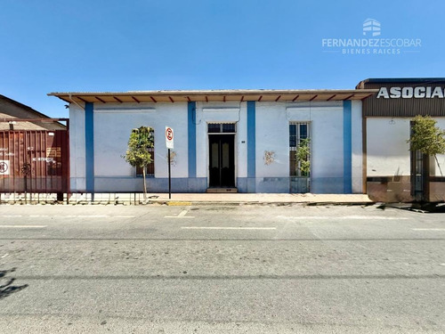 Los Andes -arriendo Propiedad Con Terreno 766m2 Pleno Centro