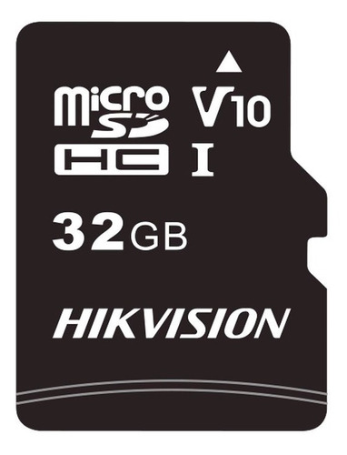 Tarjeta De Memoria Hikvision 32gb Con Adaptador. Clase 10