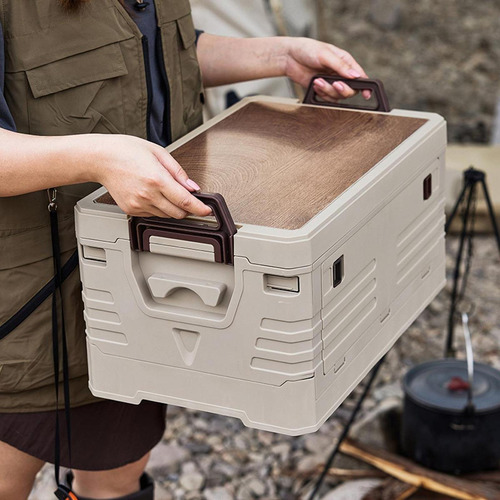 Caja Plegable Para Almacenamiento Al Mediana Capa Única