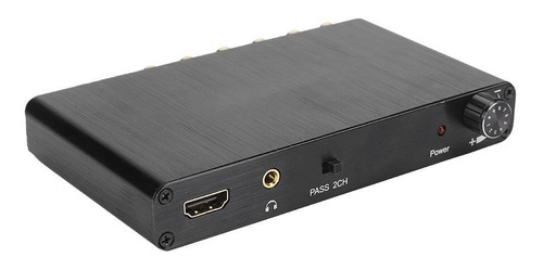 4k 3d Hdmi 5.1 A Salida Analógica Decodificador De Audio Dig