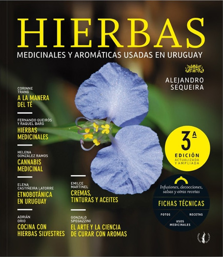 Hierbas Medicinales Y Aromáticas Usadas En Uruguay, Alejandro Sequeira. Ediciones de la Plaza.