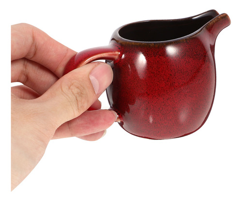 Jarra De Cerámica Para Crema Con Mango Y Pico Para Café Y Le