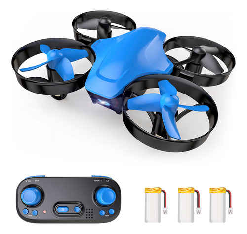 Dron Snaptain Vantop Sp350 Con Control Remoto Color Azul