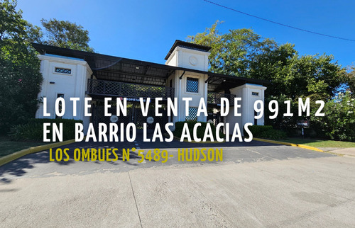 Lote En Venta Barrio Las Acacias