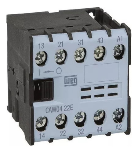 Minicontator Auxiliar Tensão 24v Caw04-22-00v05 Weg Promoção