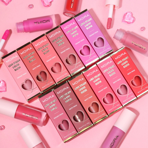 Moira Rubor Líquido Love Steady Liquid Blush Forever Mine
