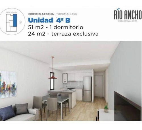 Imagen 17 de 21 de Excelente 2 Amb Con Terraza Exclusiva/ Frente/ Muy Luminoso!