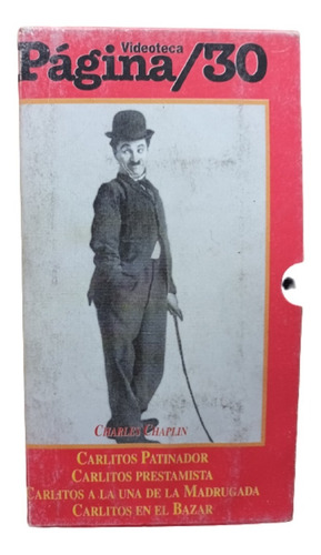 Vhs Charles Chaplin 3 - Videoteca Pagina 30 N° 60 (Usado)