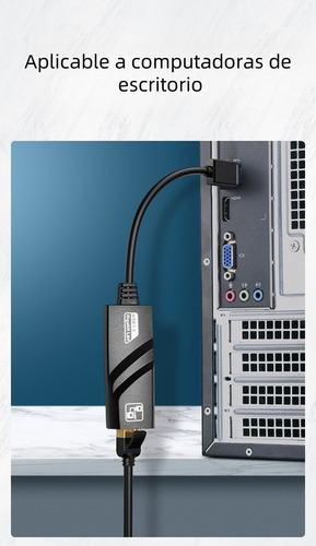 Adaptador Usb C Ethernet A Conexión A Red Lan Rj45 1000mbps