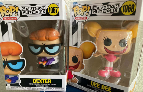 Funko Pop Set El Laboratorio De Dexter, Dexter + Dee Dee