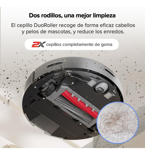 Aspiradora Robot Q5 Max Con Base De Vaciado Automático