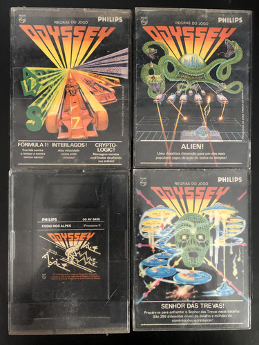 Lote De Jogos Senhor Das Trevas Formula 1 Alien Odyssey (Usado)