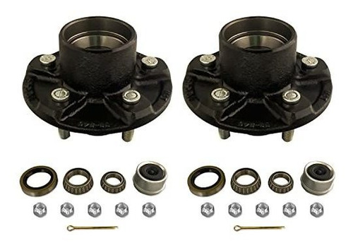 Perno, M-parts Trailer Hub 2 Sets Trailer Hub Kit 5 Bolt 4.5