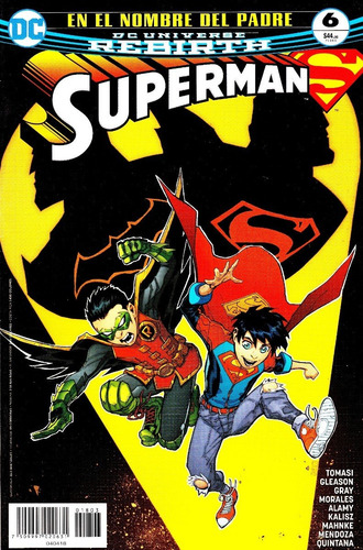 Comics Dc Universe Rebirth Superman # 6 En Nombre Del Padre