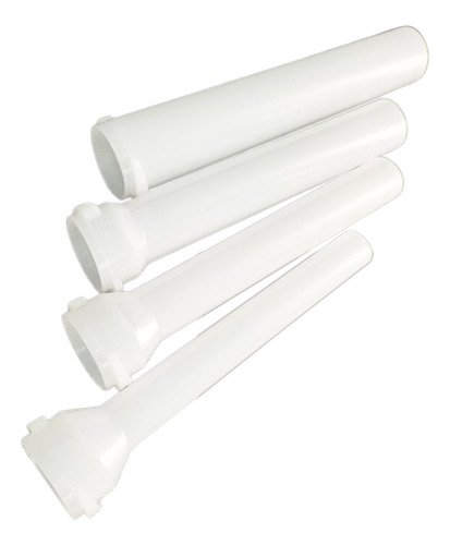 Set De 4 Tubos Embutidos Fiambre Entrada Espiral Molino Elec