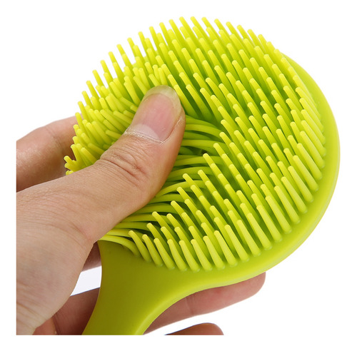Masajeador De Espalda De Baño De Silicona Cepillo Corporal