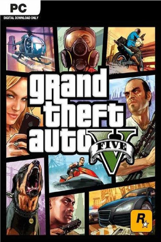 Grand Theft Auto V  Standard Edition Rockstar Games PC Digital