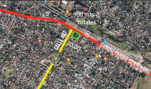Imagen 5 de 5 de Importante Lote En City Bell Sobre Centenario