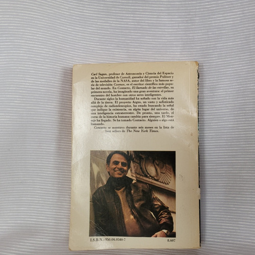 Contacto El Llamado De Las Estrellas Carl Sagan Emece