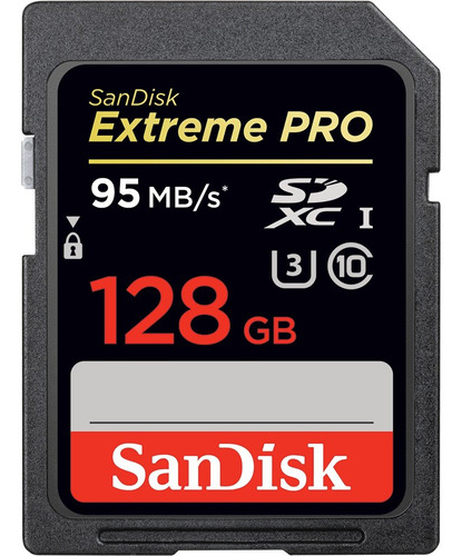 Cartão de memória SanDisk SDSDXP-128G-A46  Extreme Pro 128GB