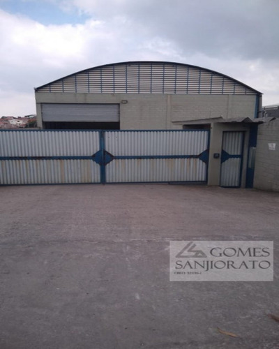 Galpão/pavilhão Para Venda No Bairro Parque Capuava Em Santo André - Sp. 6 Banheiros. - 2900 - Gl00040 - 34724561
