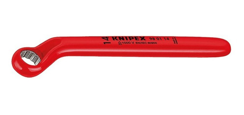 Llave Estrella Acodada, Aislada 1000v / 10mm - Knipex