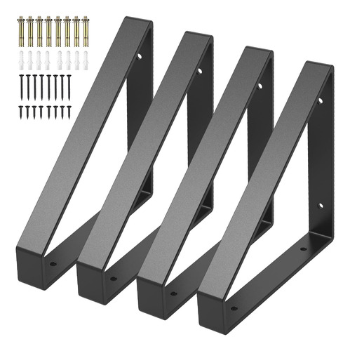 Soportes Estante Pared Metal 8 Triangular 300 Lbs Carga