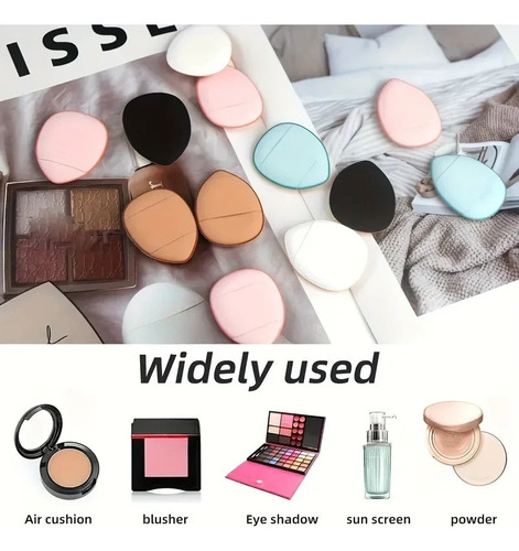 Mini Esponja For Aplicar Corrector Facial Portátil