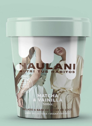 Helado Vegano Hualani X 500 Cc