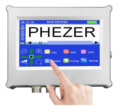 Phezer TIJ DW100 QR codificadora loteadora 110V/220V