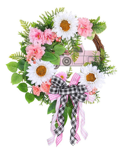 * Coroas De Flores Queenly-spring Para Porta Frontal, Car
