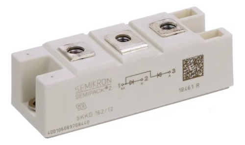 Módulo Semikron Skkd162/12 1200v 195a Tiristor 10 Unidades