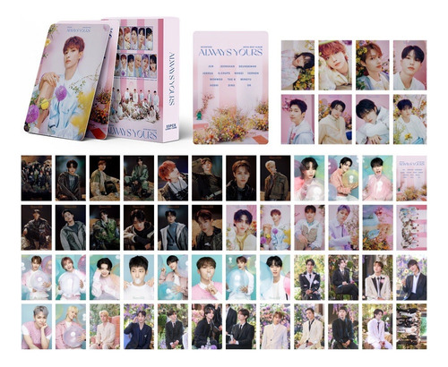 55 Photocards De Seventeen - Always Yours