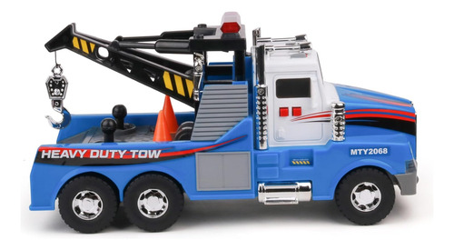 Mighty Motorized Tow Truck Toy W/lights & Sounds, Motoriz...