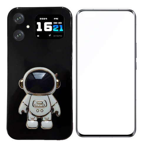 Funda Para Cubot A20 Plano Suave Astronautas Y Mica