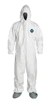 Comprar Mameluco Descartable Blanco Tyvek Dupont Descartable X10u