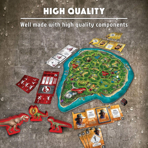 Ravensburger Jurassic Park Danger! Juego De Mesa De Estrate