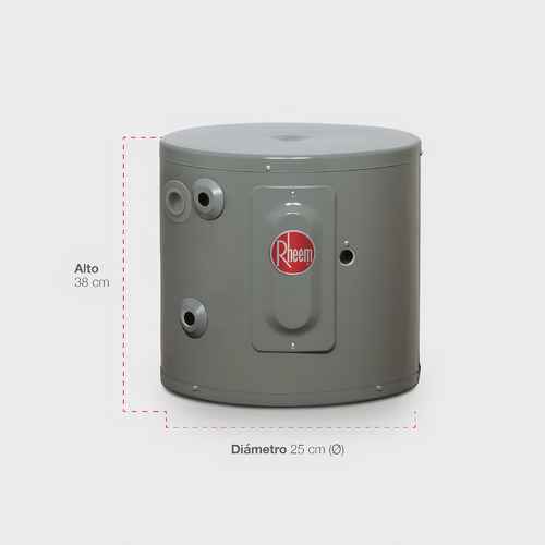Aquecedor elétrico de água com tanque Rheem 23 litros 2 lavatórios