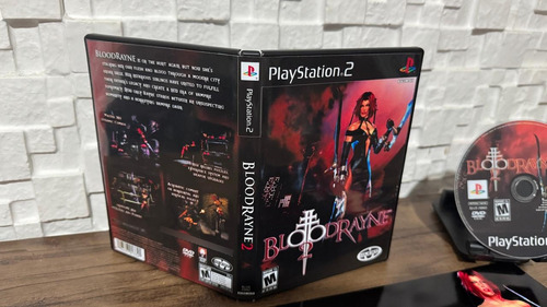 Bloodrayne 2 Com Manual/pôster/ Para Ps2