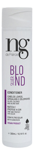 Condicionador Matizador Silver Blond Ng De France 300ml